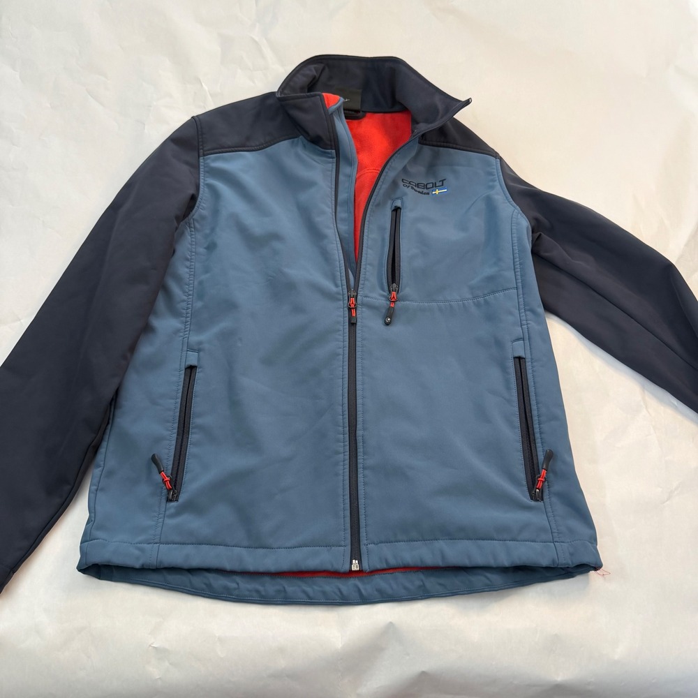 Cobolt Swedish Heritage Softshell Jacket Men Medium Full Zip‎ Cobtex 5000 Blue